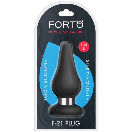 Large F 21 Tear Drop Butt Plug