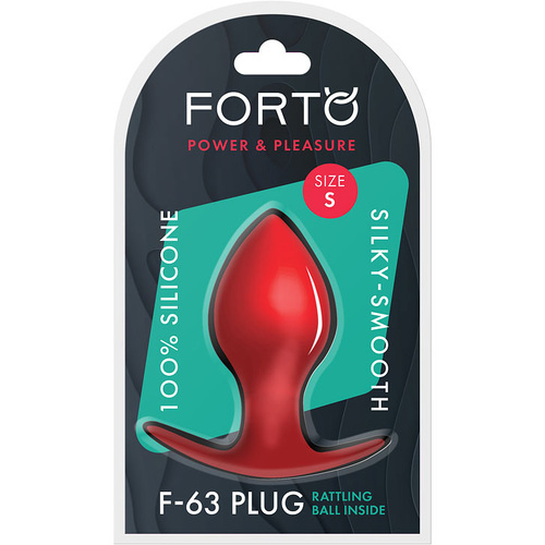Small F 63 Rattler Butt Plug