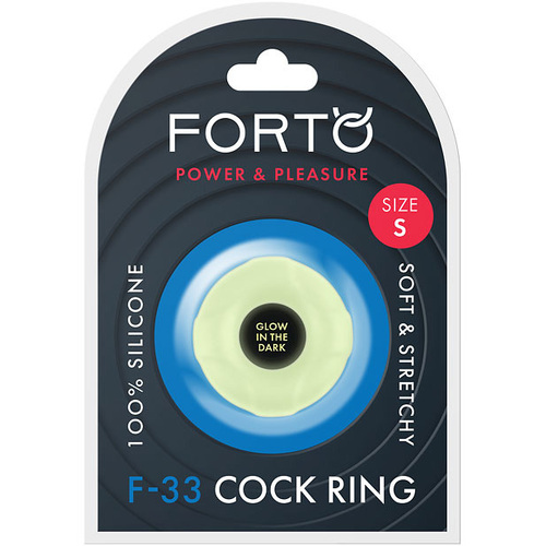 17mm F-33 Glowing Silicone Cock Ring