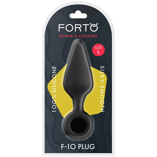 Large F 10 Silicone Butt Plug