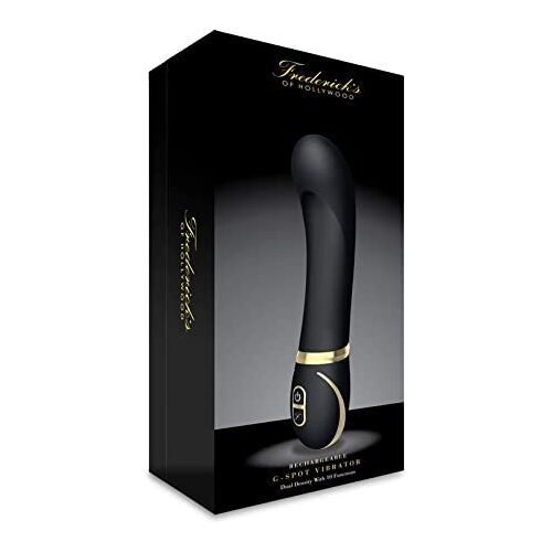 8.5" Rechargeable G-Spot Vibrator Black