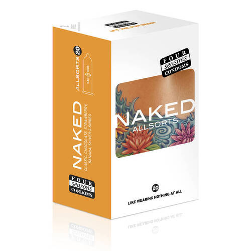 Assorted Naked Condoms X20