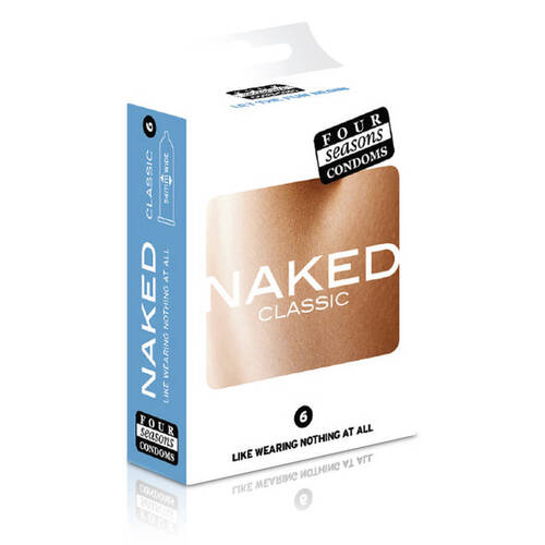 54mm Naked Condoms x6