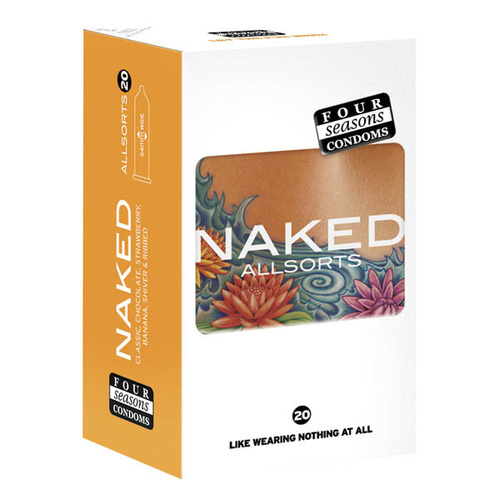Assorted Naked Condoms X20