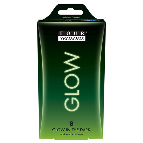 53mm Glowing Condoms x8