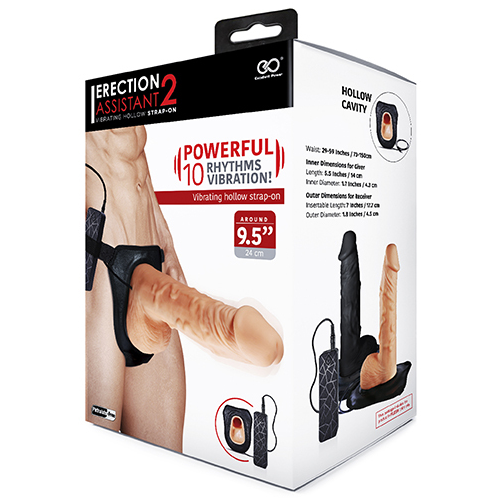 Vibrating Hollow Strap-On