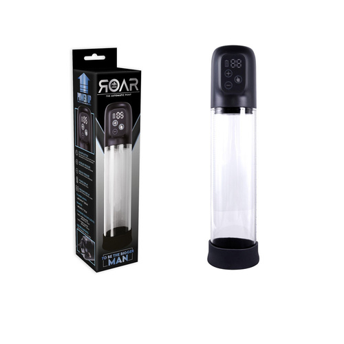 Roar Clear 20 cm USB Rechargeable Penis Pump