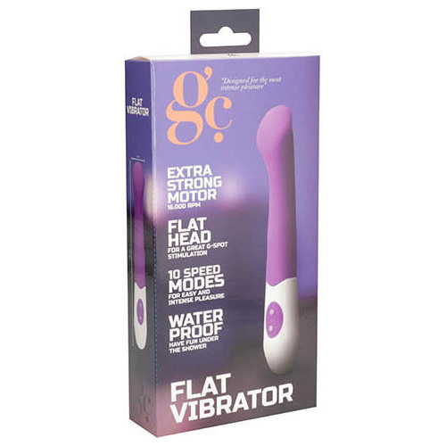 7.5" Flat G-Spot Vibrator