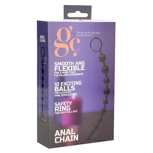12"  The Chain Anal Beads