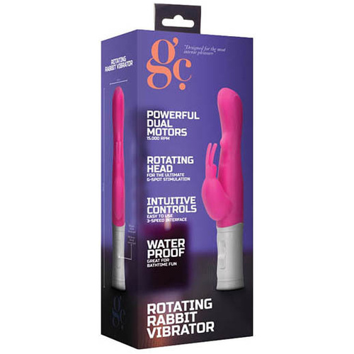 4.5" Rotating Rabbit Vibrator