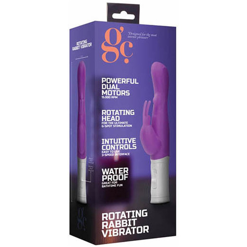 4.5" Rotating Rabbit Vibrator