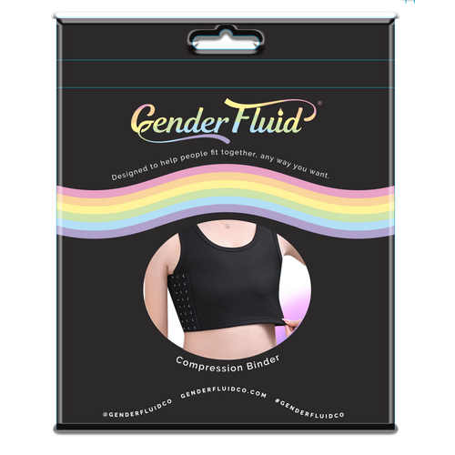 Gender Fluid Chest Compression Binder  2Xl