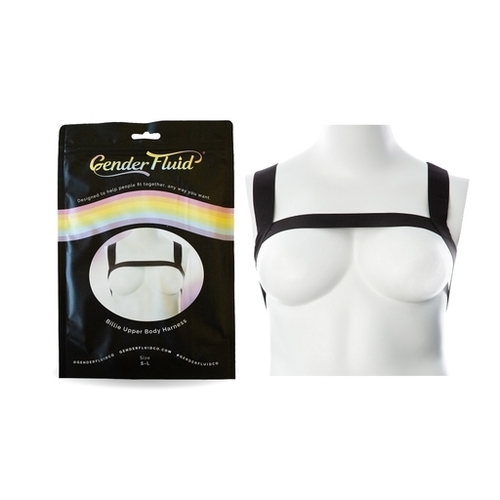Gender Fluid Billie Harness L-XXL Black