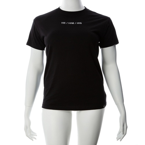 Gender Fluid Pronoun He Tee Shirt Medium