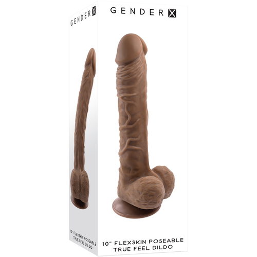 10" Poseable Cock + Balls