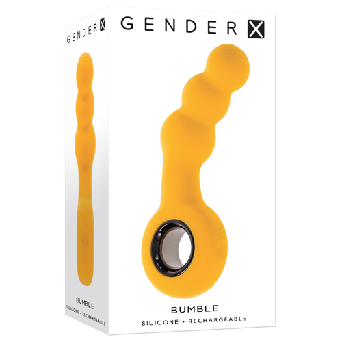 Gender X BUMBLE Yellow 14.9 cm USB Rechargeable Butt Plug