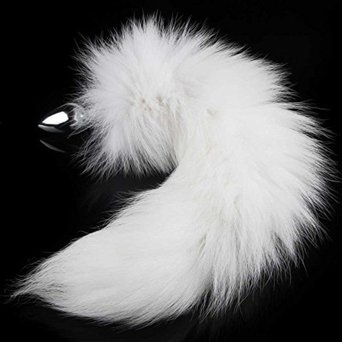 Medium Metal Fox Tail Plug