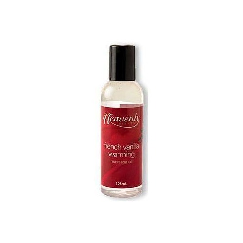 Heavenly Nights Warming Massage Oil French Vanilla 125ml