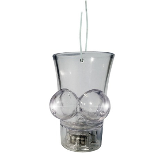 Light Up Boobie Shot Glass With String 