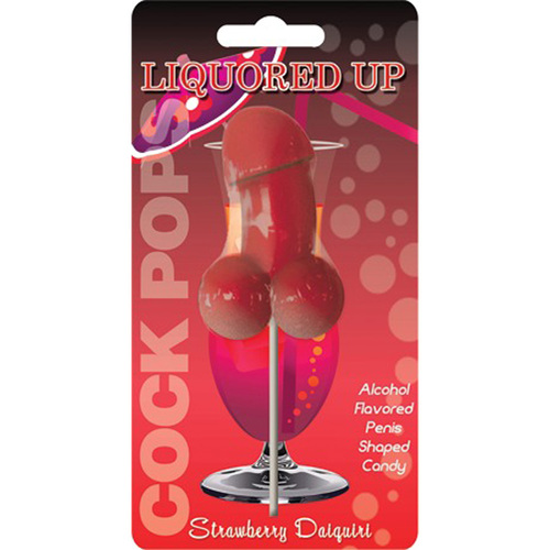 Liquored Up Cock Pops - Strawberry Daiquiri