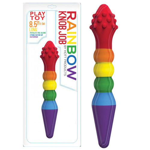 Rainbow Dildo - Knob Job