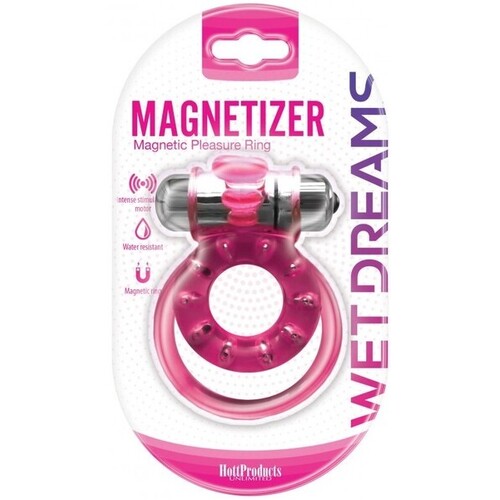 Magnetizer Cock Ring (Pink)