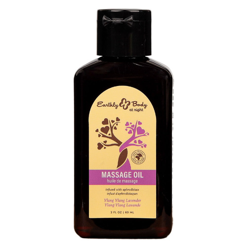 EB Hemp Seed Massage Oil YLANG YLANG LAVENDER - 60 ml Ylang Ylang & Lavender Scented Massage Oil - 60 ml Bottle