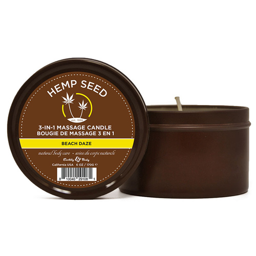 Beach Hemp Massage Candle