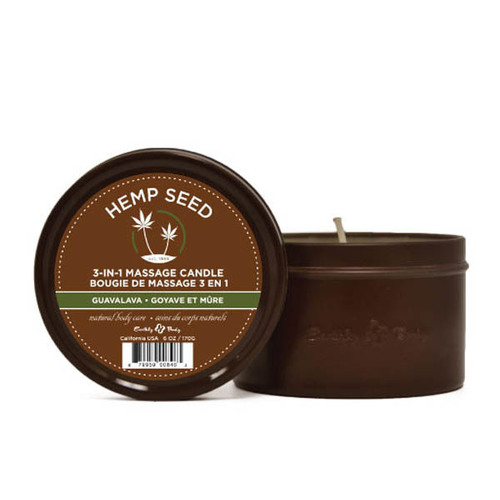 Guavalava Hemp Massage Candle