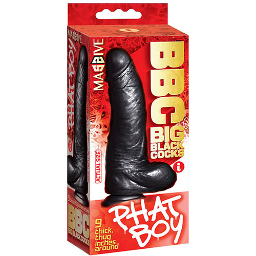 9" Big Black Cock