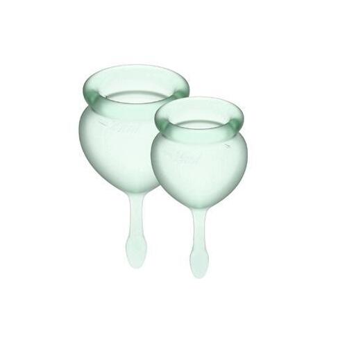 Satisfyer Feel Good Menstrual Cup (Light Green)