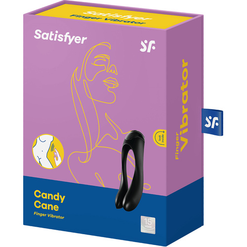 Candy Cane Finger Vibrator