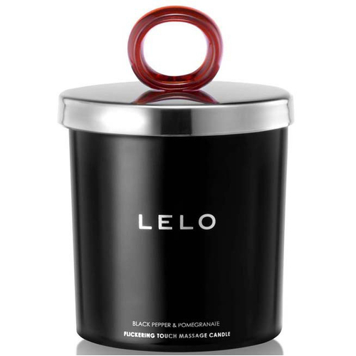 Black Pepper and Pomegranate Massage Candle