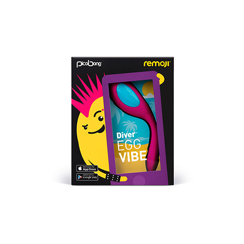 PicoBong Remoji DIVER Egg Vibe Cerise
