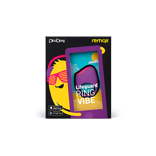 PicoBong Remoji LIFEGUARD Ring Vibe Purple