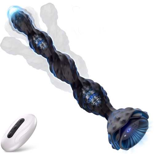 Remote Vibrating Anal Beads