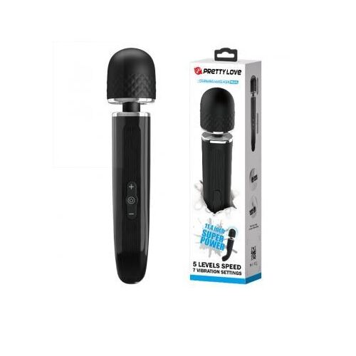 Rechargeable Massager "Charming Massager Plus" Black