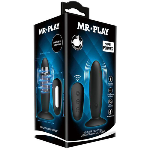 Vibrating Butt Plug + Remote