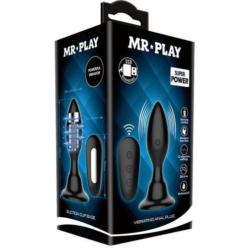 Vibrating Butt Plug + Remote