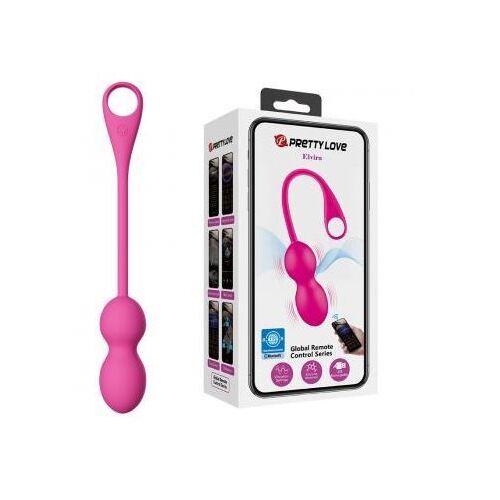 Vibrating Kegel Balls "Elvira" Magenta