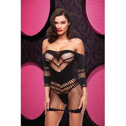 Bling Bling Halter Dress OS