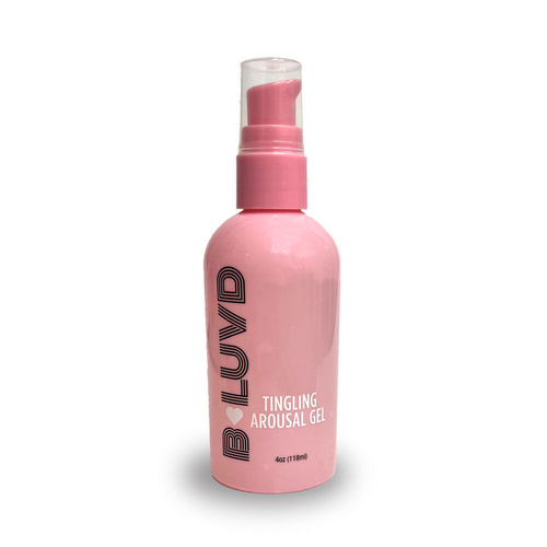 B-LUVD Tingling Arousal Gel Water Based Unisex Arousal Gel Lubricant - 118 ml Bottle