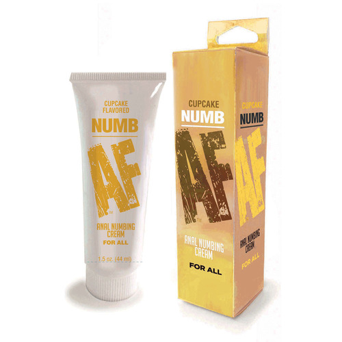 Numb AF - Cupcake Cupcake Flavoured Anal Numbing Cream - 44 ml Tube
