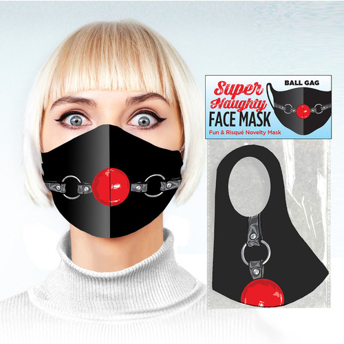 Ball Gag Novelty Face Mask