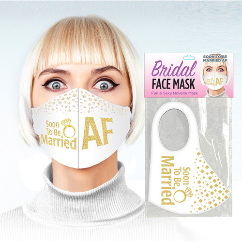 Soon To Be Married Face Mask