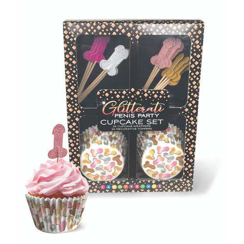 Penis Party Cupcake Set x24