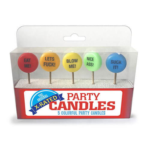 The Original X-Rated Party Candles Party Novelty
