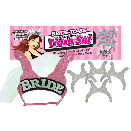 Bride-To-Be Naughty Tiara x5