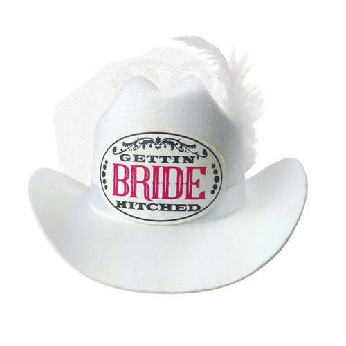 Bride Cowboy Hat