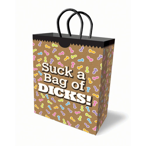 Suck A Bag of Dicks Gift Bag Novelty Gift Bag